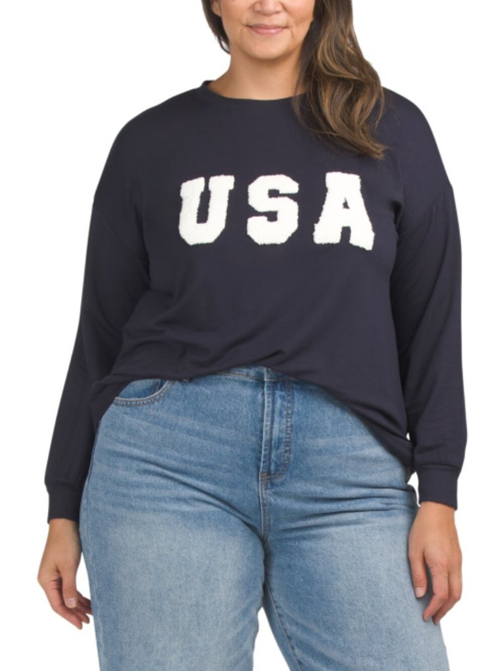 USA Patriotic Long Sleeve Top
